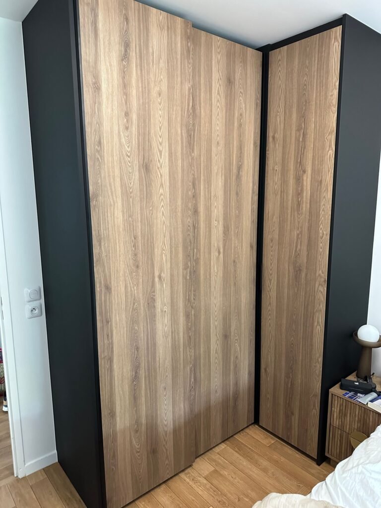 Chambre dressing — Aménagement — Agencement Piriou, Pleyben