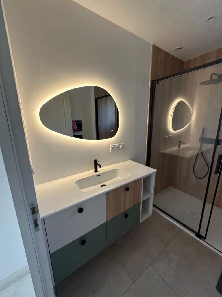 Salle de bain — Carhaix — Salle de bain — Agencement Piriou, Pleyben